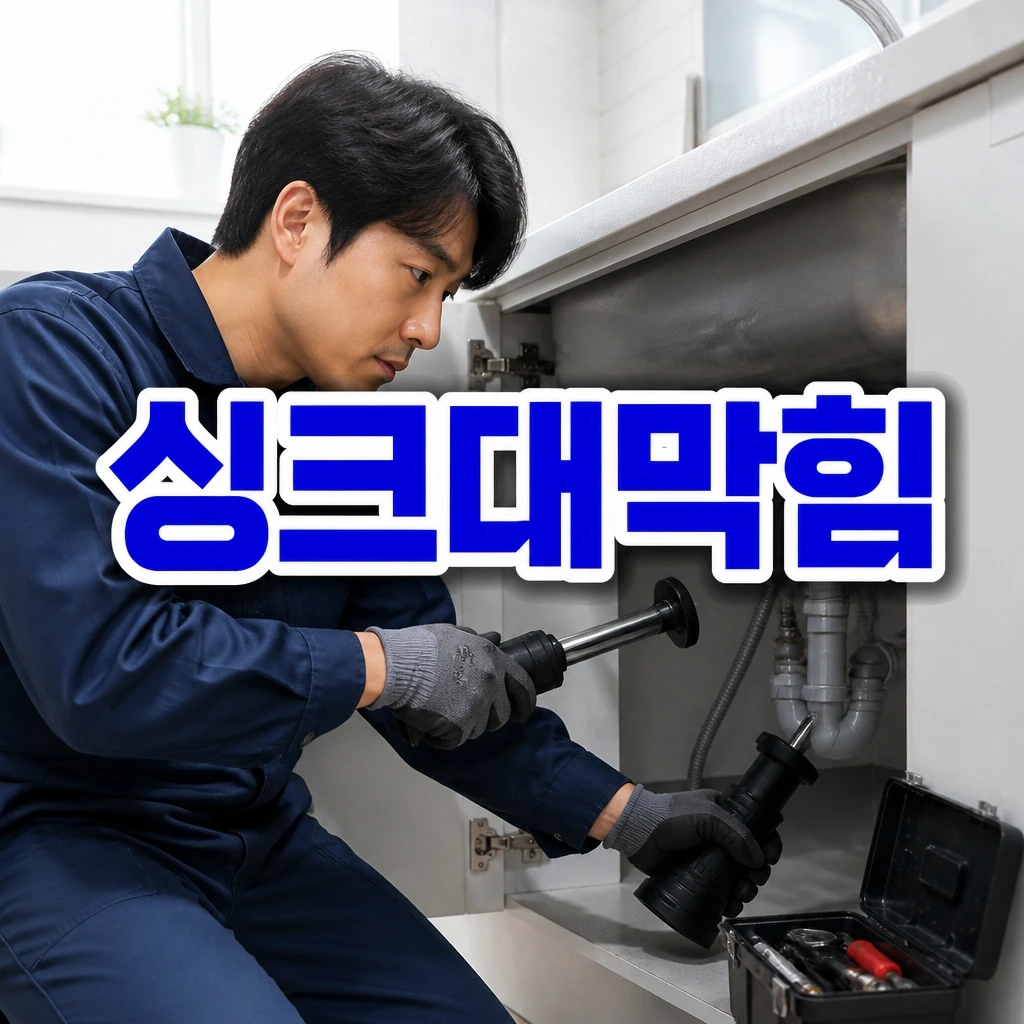 대구광역시 집수리업체추천 - 싱크대막힘 관련 상담 안내 이미지