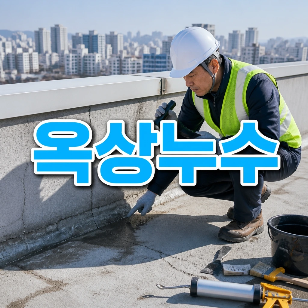 울산광역시 집수리업체추천 - 옥상누수 관련 상담 안내 이미지